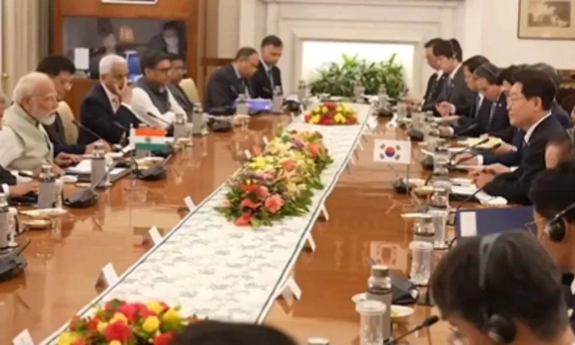 Bilateral talks PM Modi and President Jae-myung