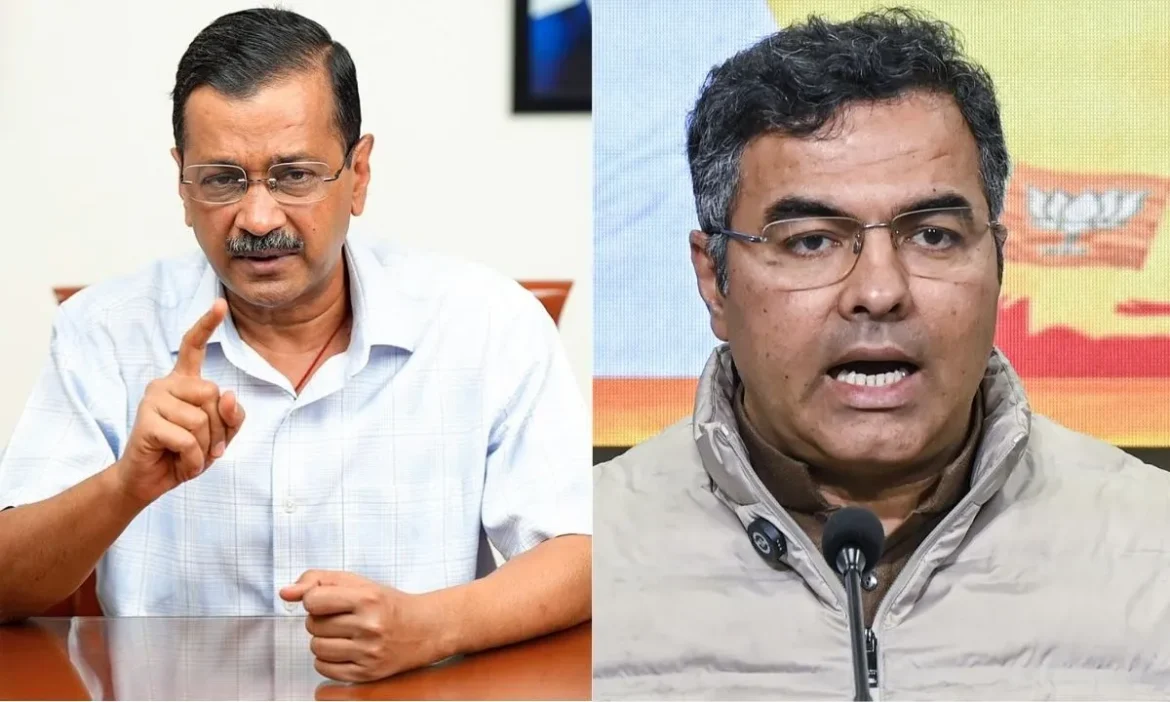 Delhi Politics Parvesh Verma Arvind Kejriwal