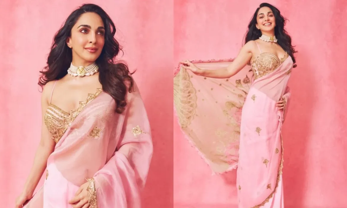 Kiara Advani का Pink साड़ी में न्यू मॉम वाला ग्लो, आप भी पा सकती हैं उनके जैसा किलर लुक