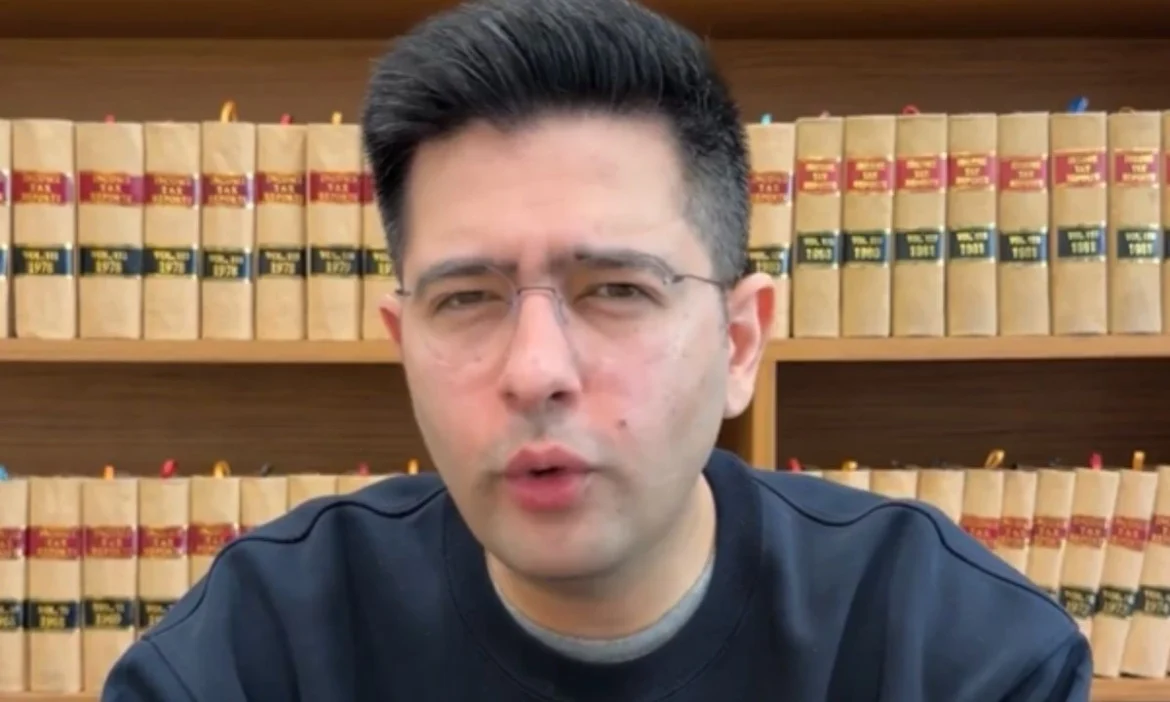 Raghav Chadha spirited response AAP