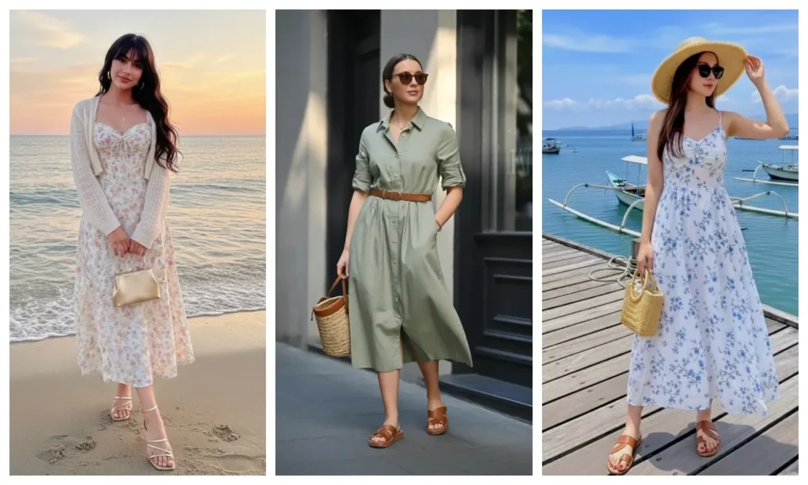 Midi Dress और Sandals का कॉम्बिनेशन, गर्मी में इन 5 ट्रेंडी स्टाइल के साथ बढ़ाएं अपने स्टाइल का पारा