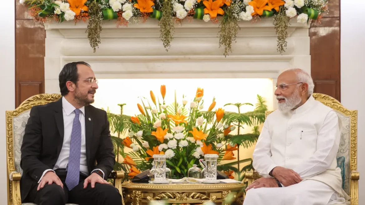 भारत-साइप्रस के बीच रणनीतिक साझेदारीः इन्फ्रास्ट्रक्चर और शिपिंग के लिए बनेगा संयुक्त कार्य बल