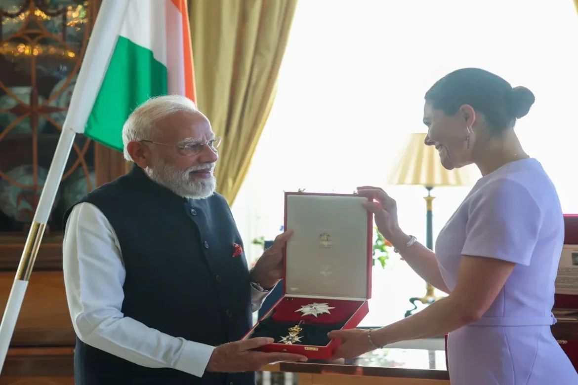 PM Modi Sweden Award