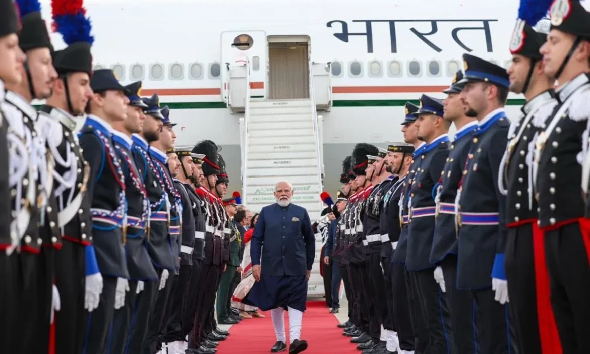 PM Modi in Italy
