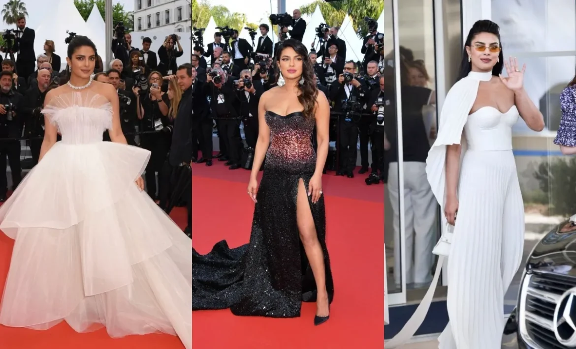 Cannes के रेड कार्पेट पर जब-जब छाईं Priyanka Chopra, हर लुक बना फैशन का सुपरहिट मोमेंट