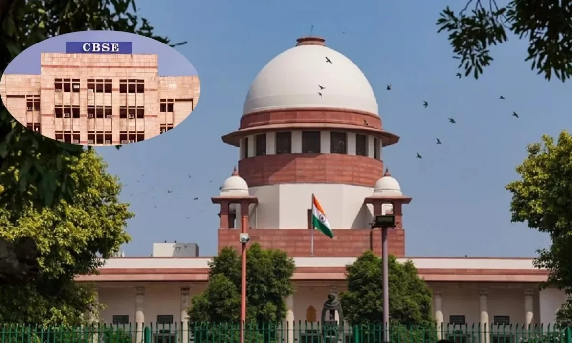 SC plea CBSE policy 3 language study compulsory Class 9