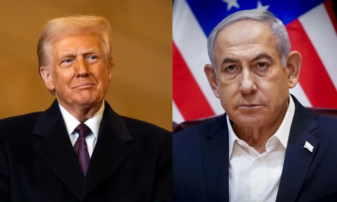 Trump Netanyahu Phone Call