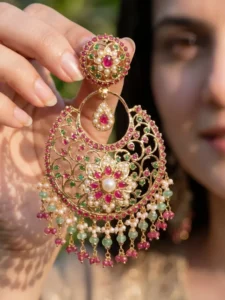 Antique earrings trending newlywed brides