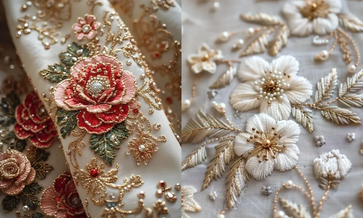 इंडियन फैशन की खूबसूरत Floral Embroidery स्टाइल्स जो हर आउटफिट को बना दें रॉयल