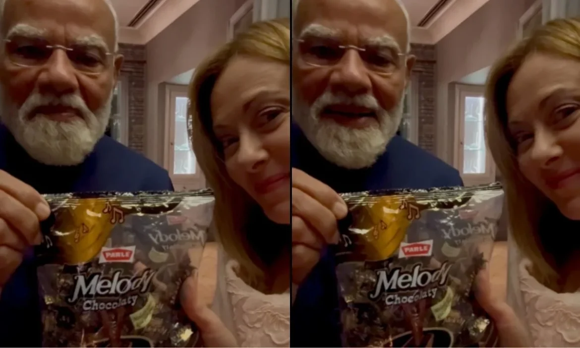 PM Modi Gifts Melody Toffees Giorgia Meloni