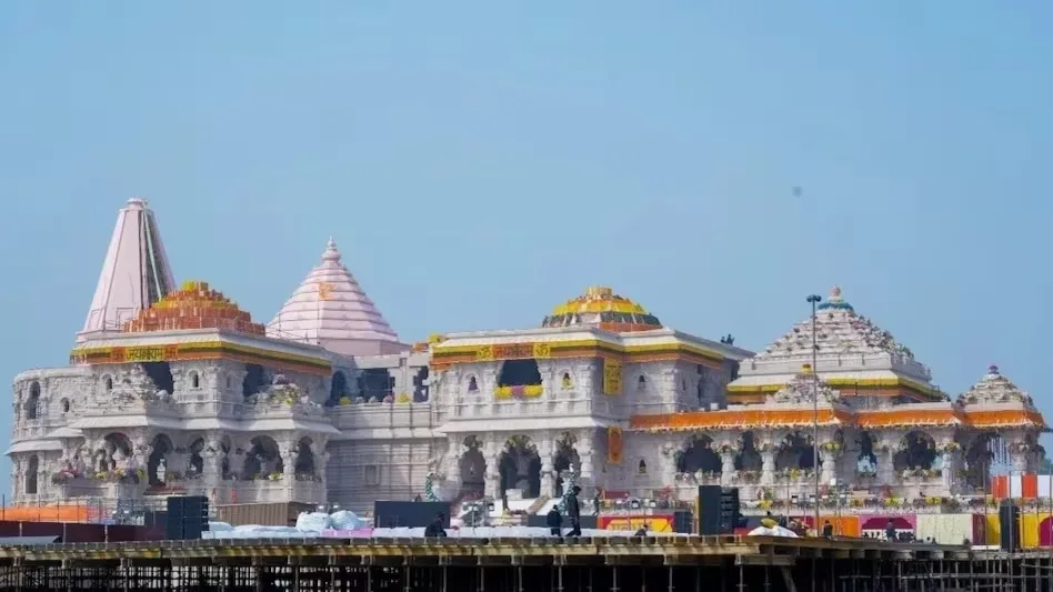 Where movement construction Ram Mandir 
