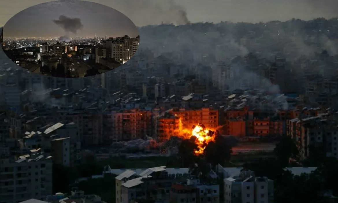 Israel orders strikes Beirut southern suburbs