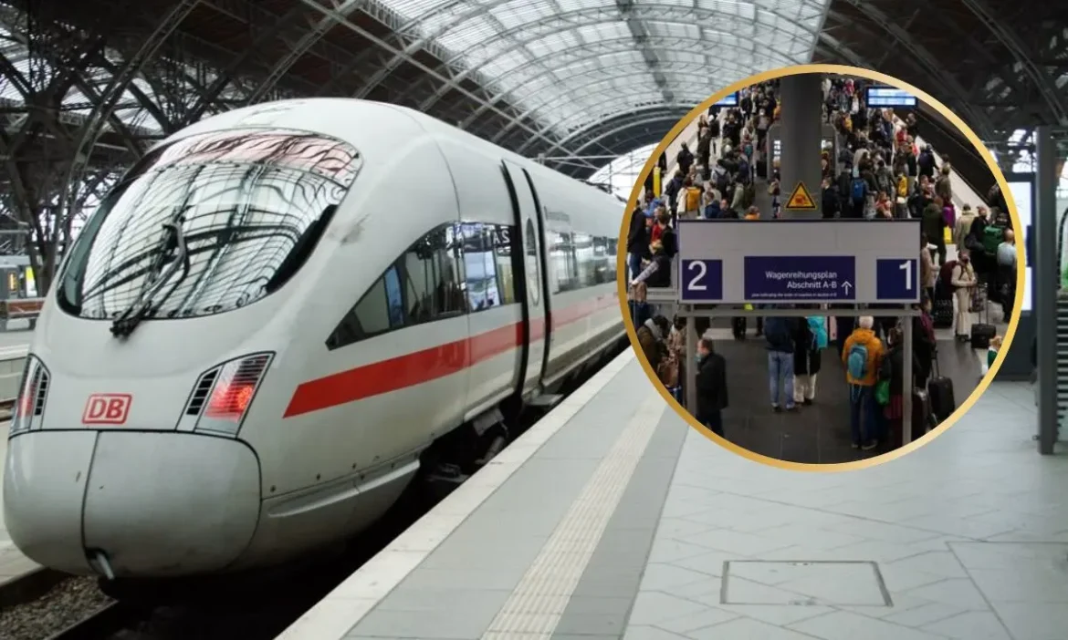 Germany Trains Halted