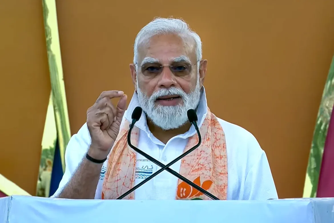 PM Modi at Red Road