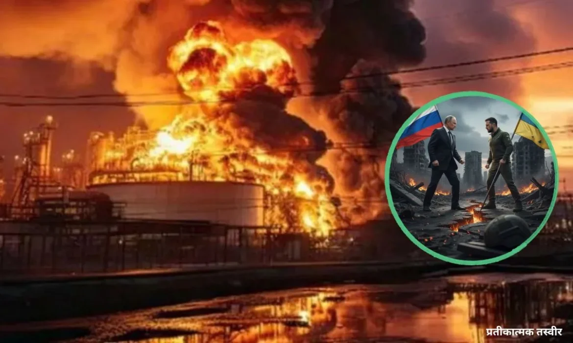 Ukraine drone attack on Russia