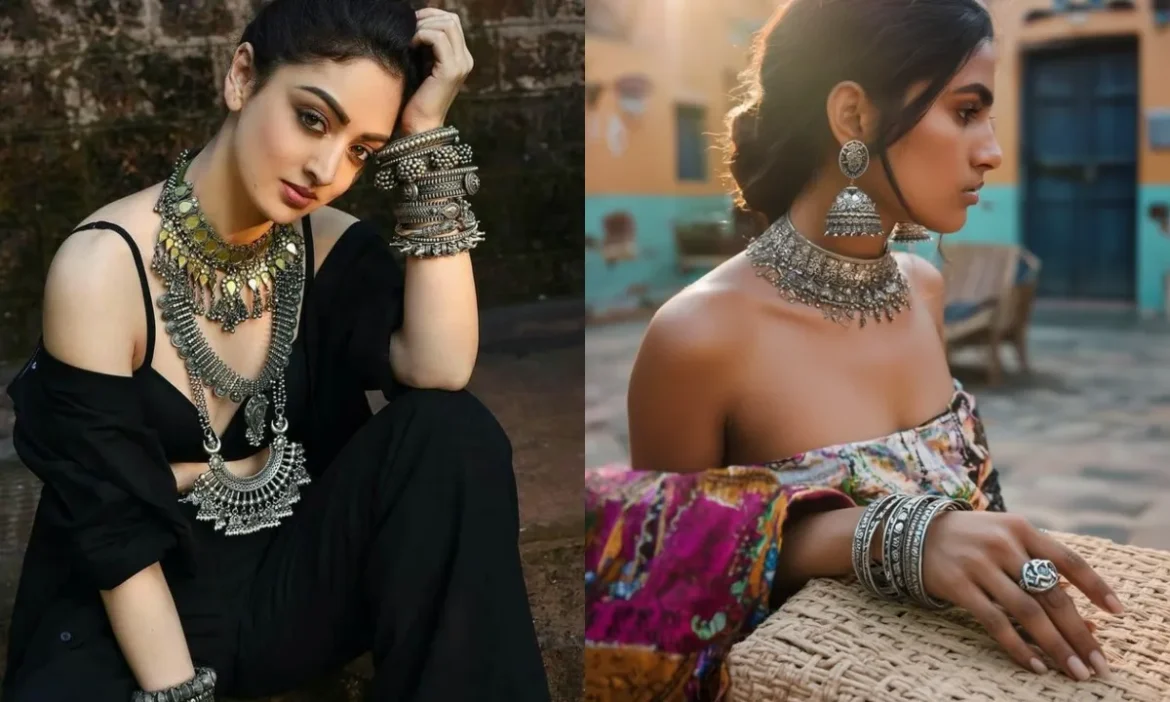 अपने ट्रेडिशनल आउटफिट्स के पहने ये 6 स्टाइलिश Silver Bangles Set, सूट-साड़ी और लहंगे के साथ करके देखें ट्राई