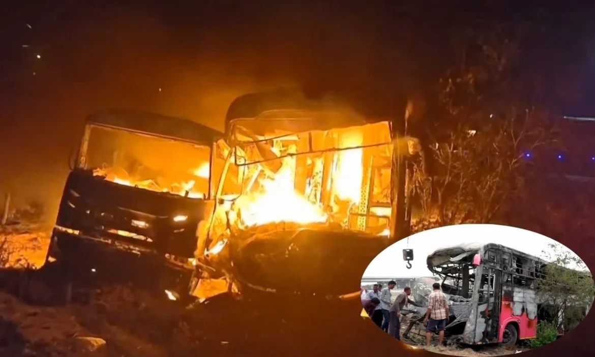 Rajasthan 8 killed 24 injured bus fire truck Dausa