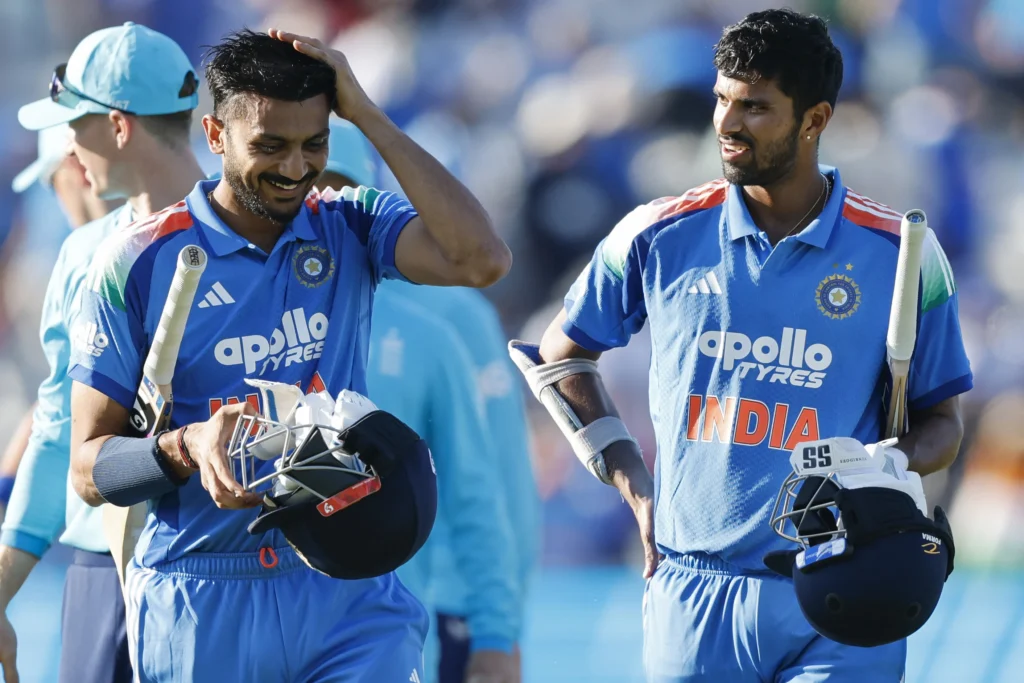 Axar Patel helped India beat England home