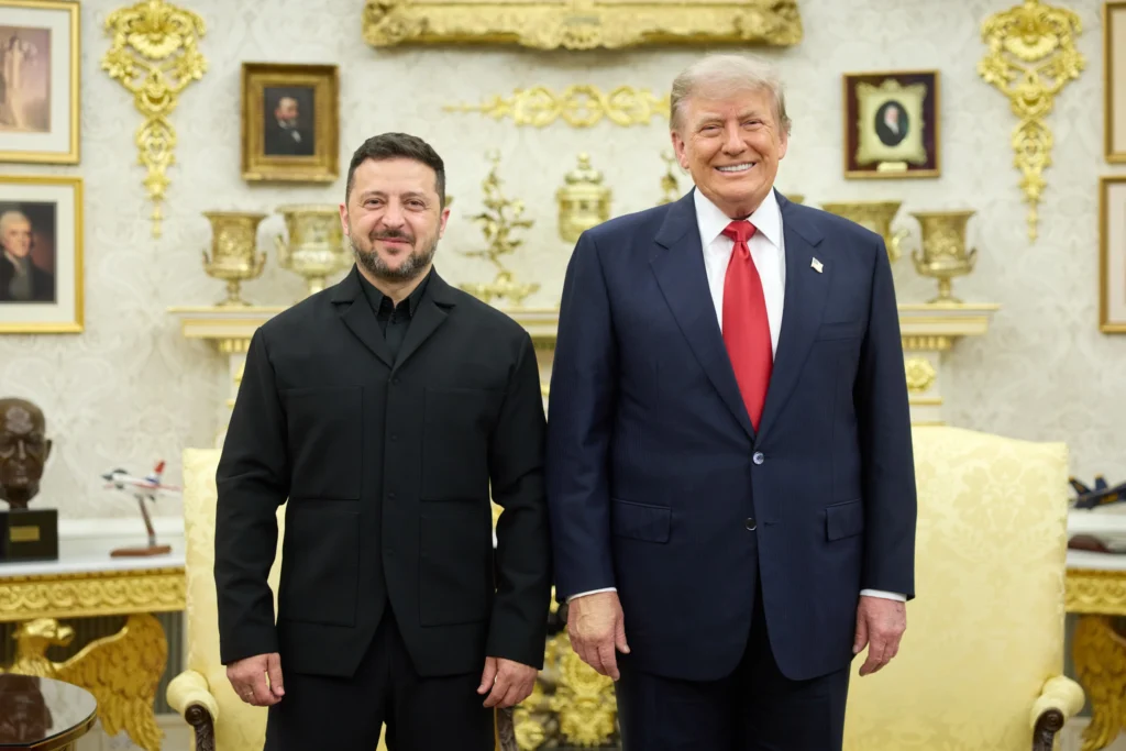 Ukraine hits 2 Russian oil refineries meeting Trump