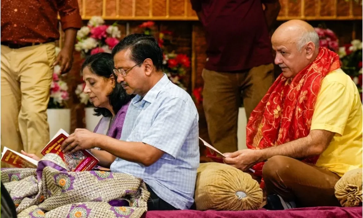 Kejriwal nationwide signature campaign Ram temple donation theft