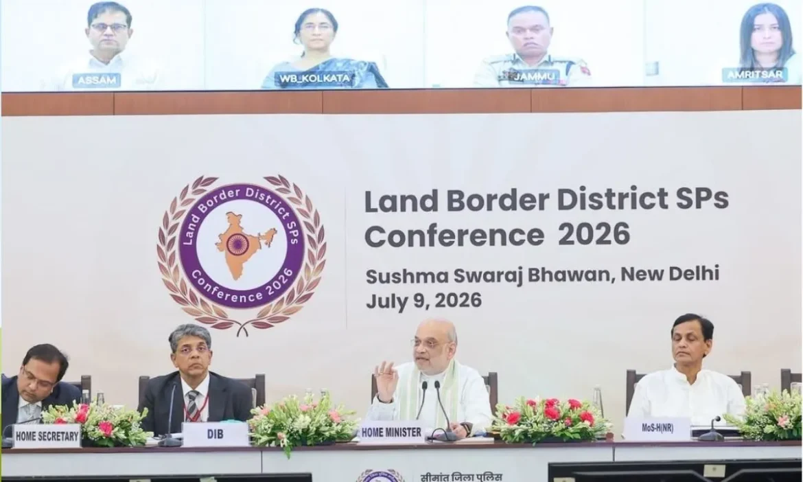 Amit Shah borders secure prosperous government priority