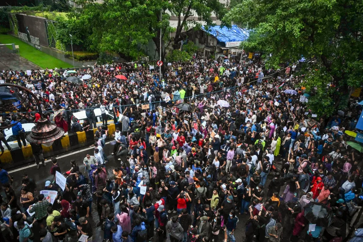 Mumbai Protest