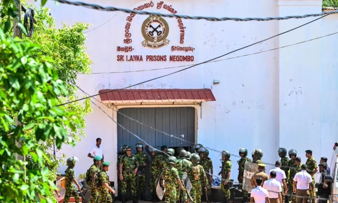 Sri Lanka Negombo Prison Clashes