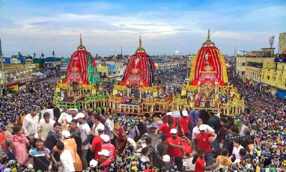 One died ill crowd Puri Rath Yatra celebrations Odisha