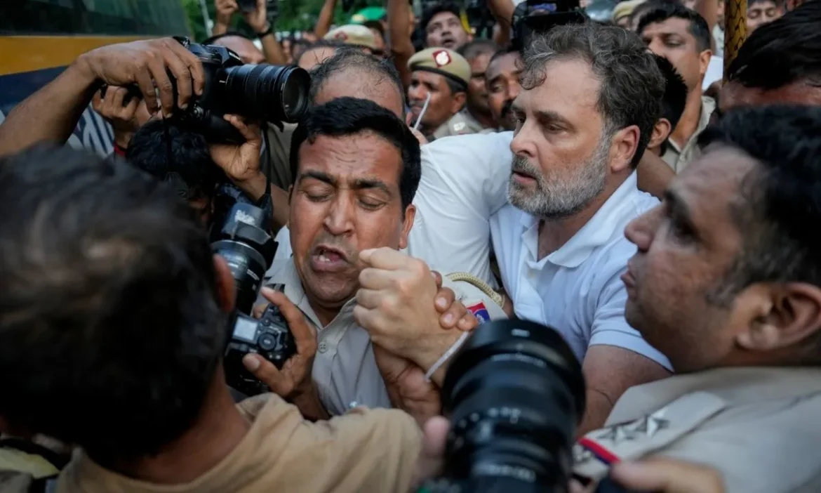 Rahul Akhilesh taken police custody