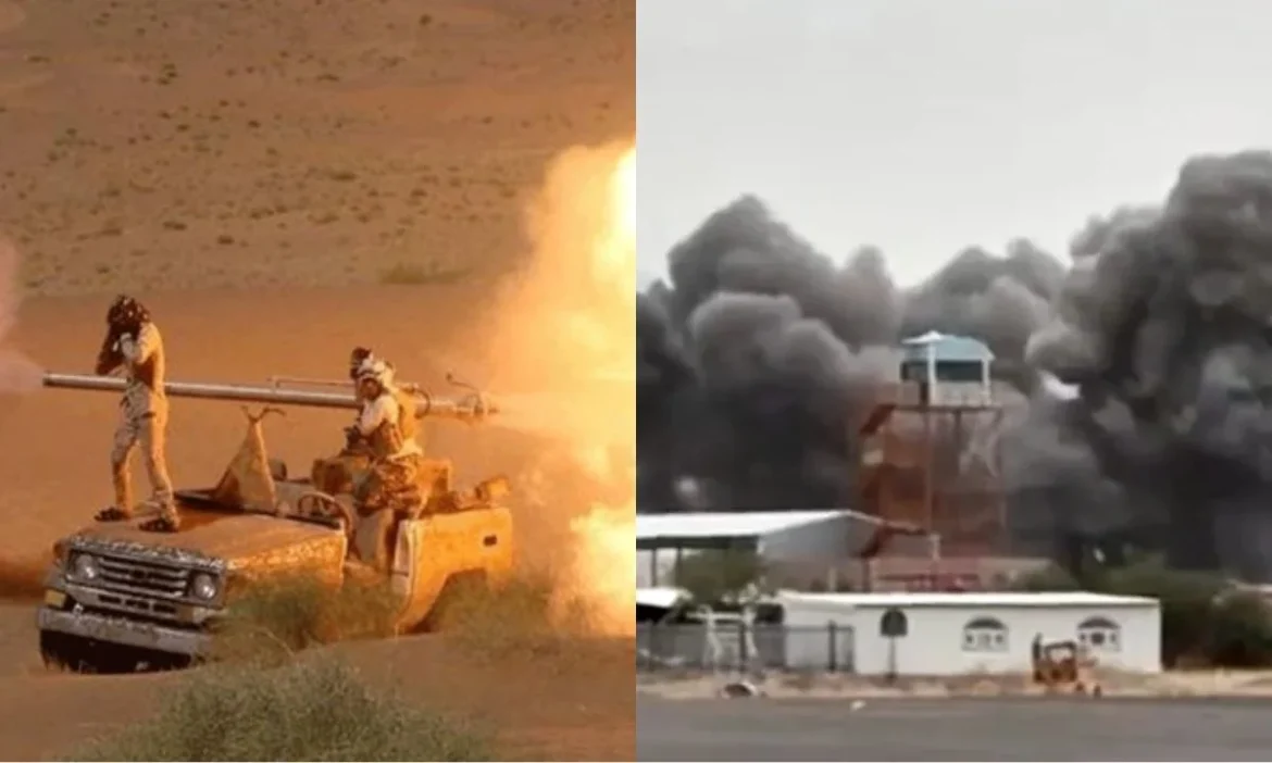 Houthis fire missiles at Saudi Arabia in Yemen