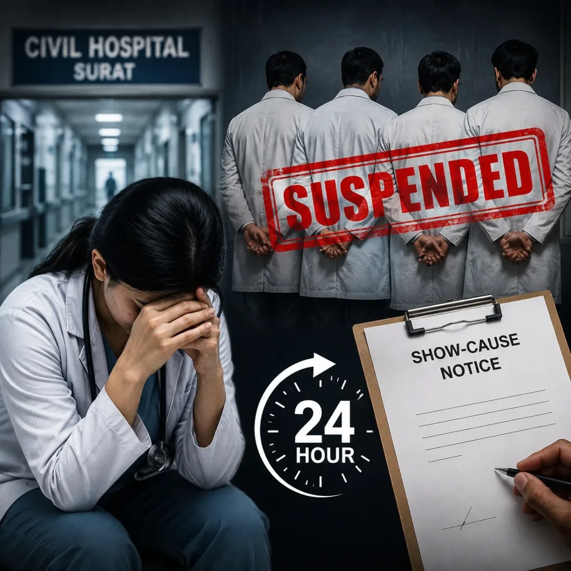Surat Civil Hospital Doctor Suicide Case
