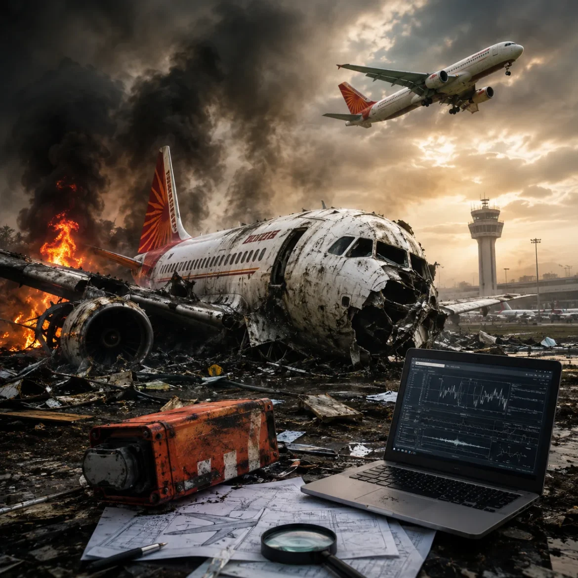 New twist investigation Ahmedabad plane crash