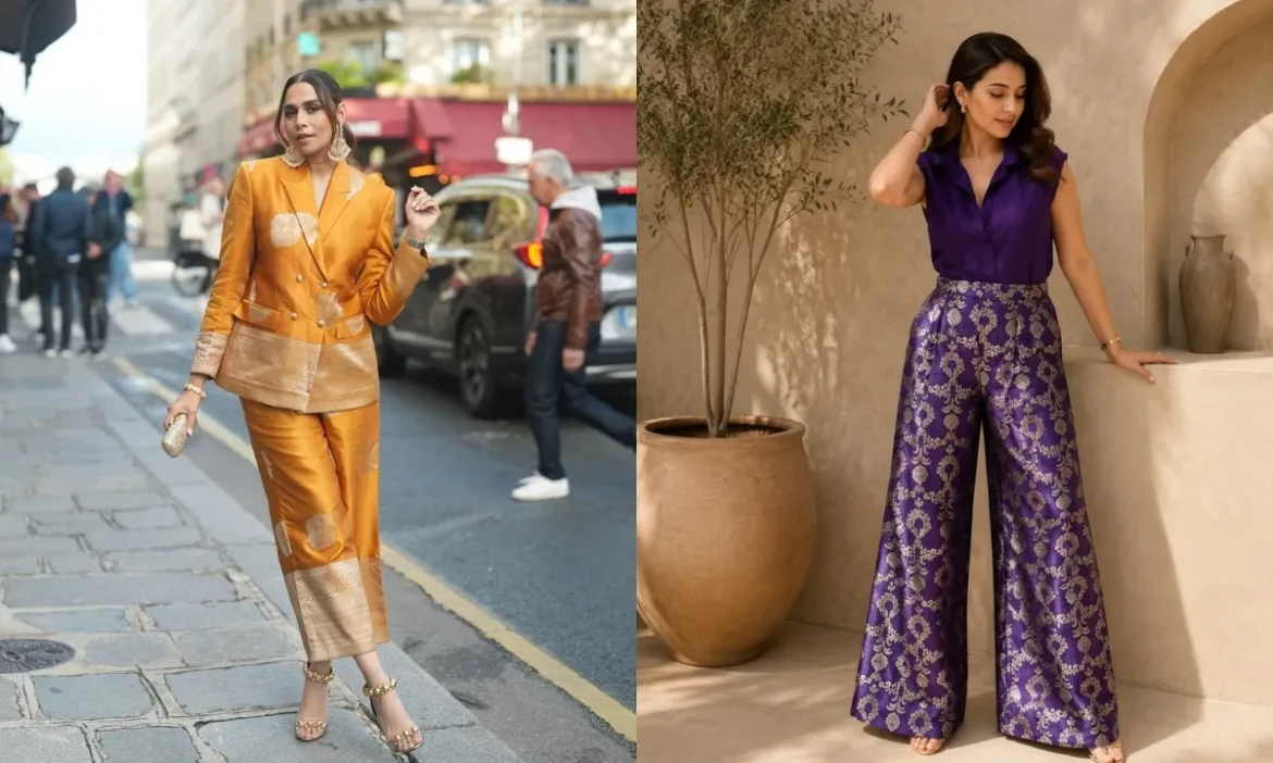 मम्मी की पुरानी साड़ी को फेंकिए मत! ऐसे बनवाएं ट्रेंडी Co-ord Set और पाएं नया फैशन लुक