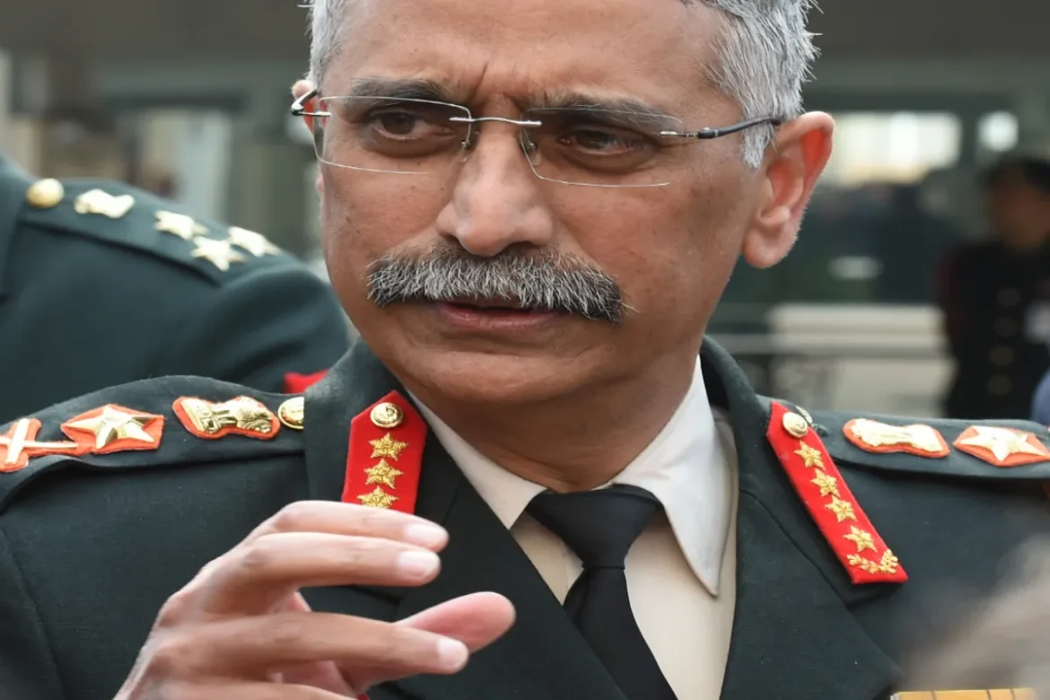 Ex Army Chief Naravane