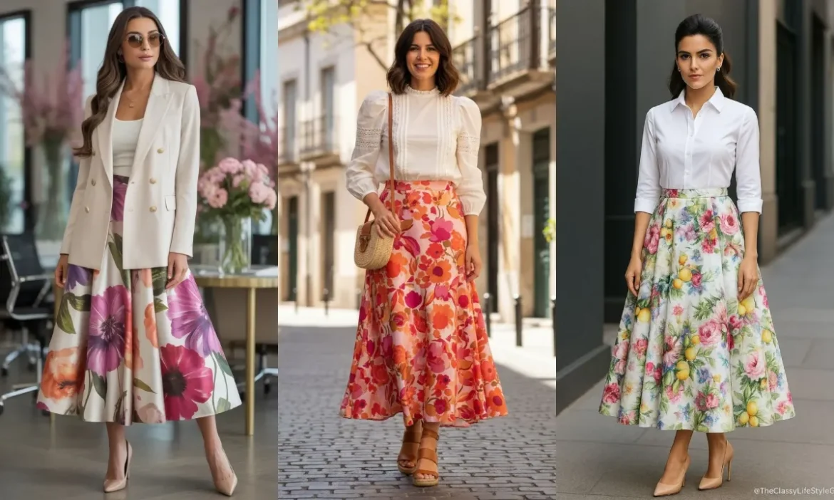 Floral Skirt का ट्रेंड छाया, अब फूलों वाली स्कर्ट बनेगी आपके लुक की सबसे बड़ी स्टार