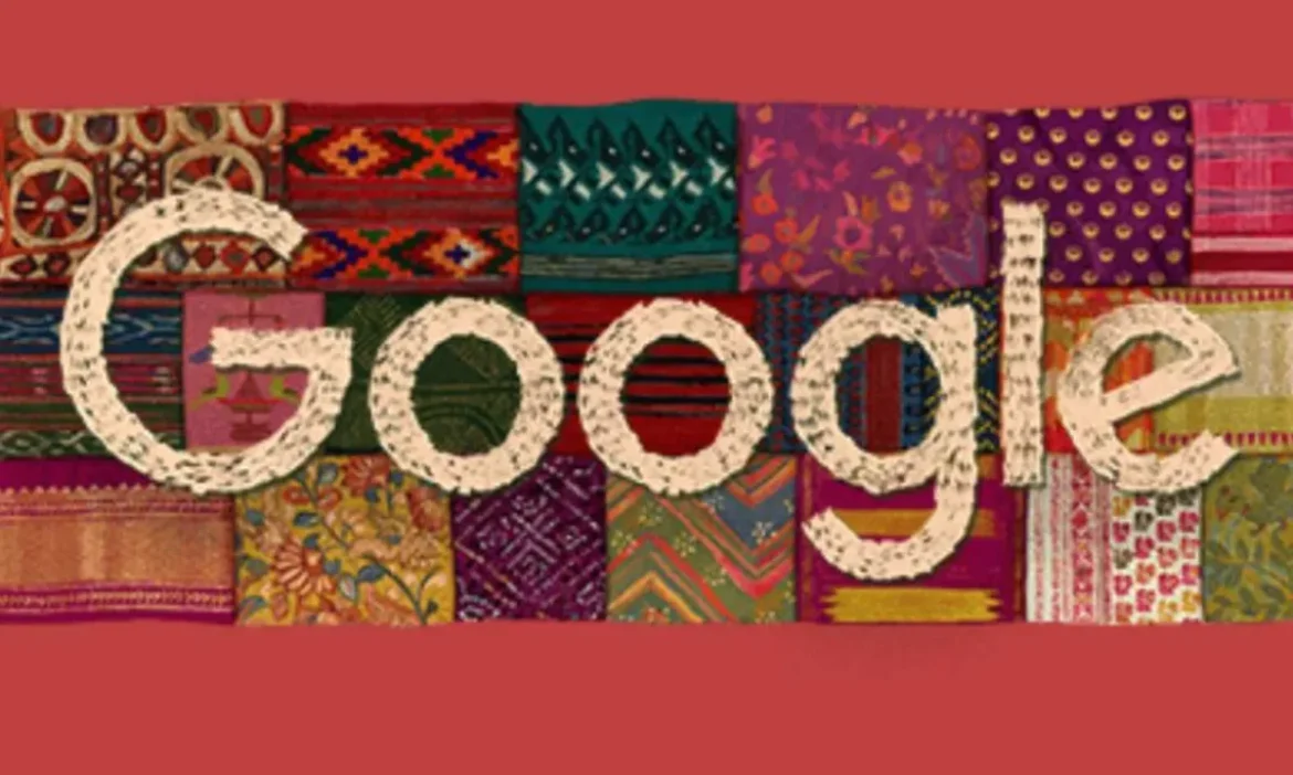 Google Doodle में सजी भारत की रंगीन विरासत, 22 पारंपरिक टेक्सटाइल ने खींचा सबका ध्यान