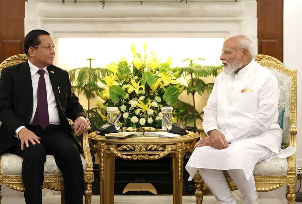 Myanmar Min Aung Hlaing Thailand visit