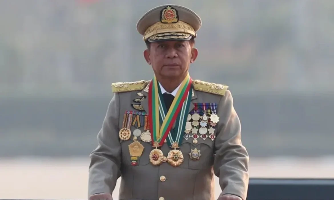 Myanmar Min Aung Hlaing Thailand visit