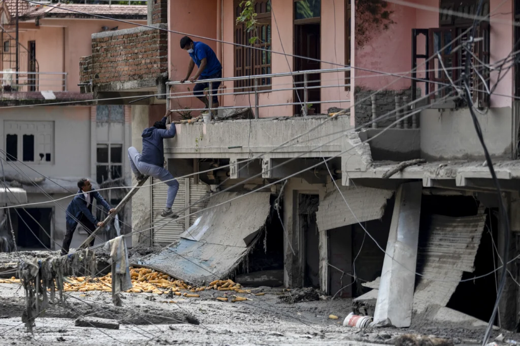 A second life Nepal flood survivors terrifying