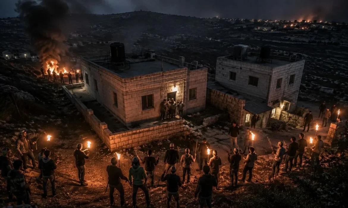 Israeli settlers siege Palestinian homes US rebuke