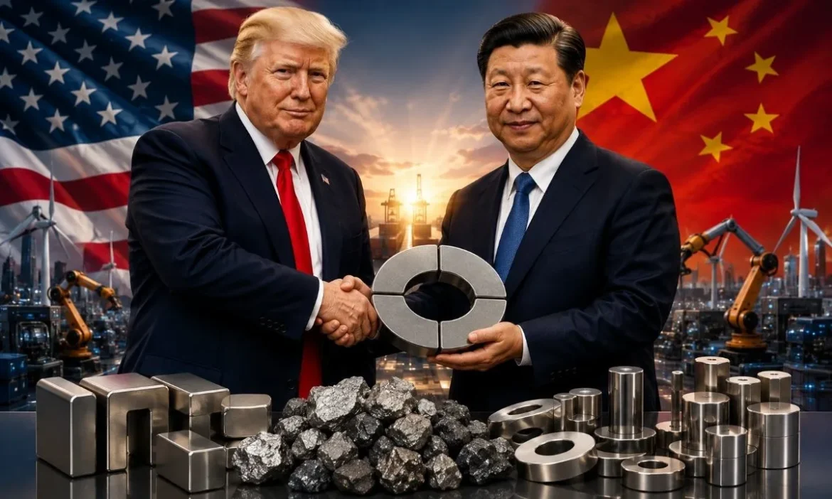 US pressure weapons without China rare earth magnets