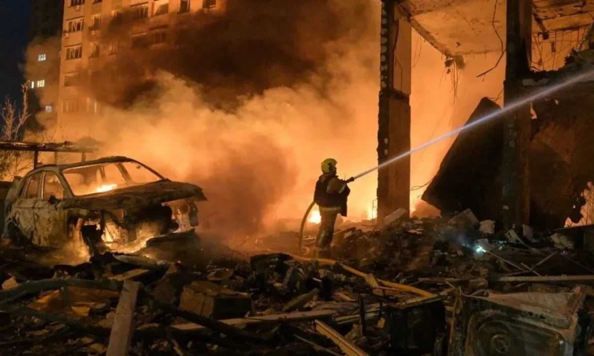 Russia launched massive strike 9 Ukrainian cities