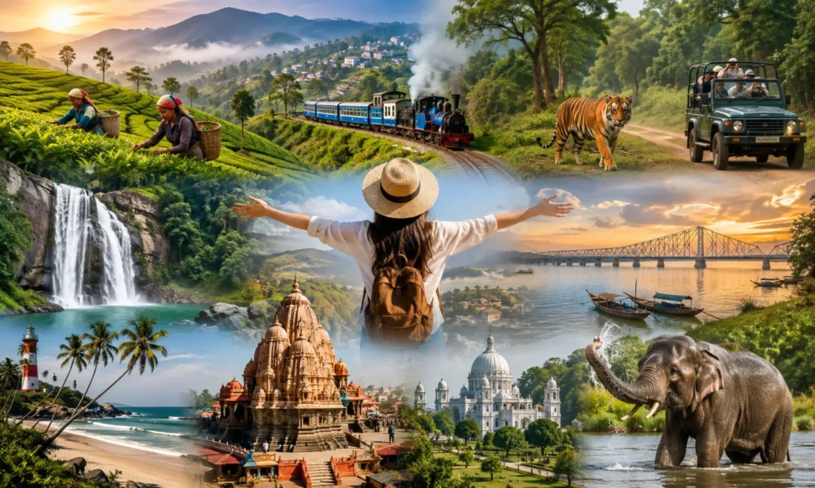 चाय के बागानों से जंगल सफारी तक, East India की इन 10 जगहों पर आएगा घूमने का असली और पूरा मजा