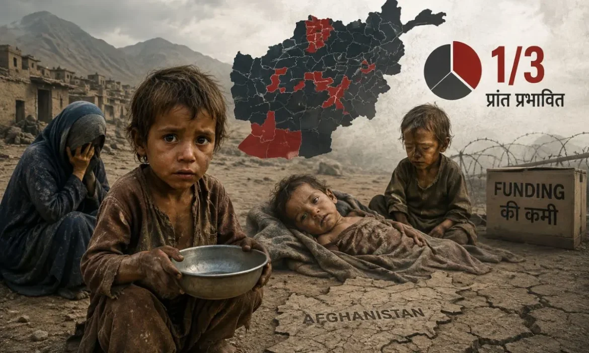 भूख से जूझता अफगानिस्तान: हर तीसरे प्रांत में गंभीर रूप से कुपोषित बच्चे, फंडिंग की कमी बनी आफत