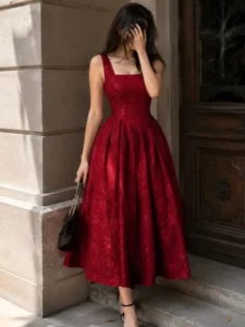 Red Birthday Dress (1)