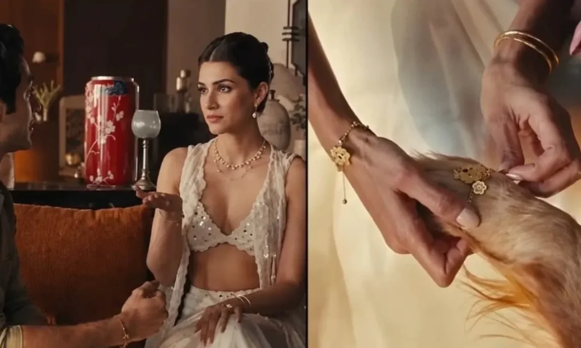 Kriti Sanon के राखी वाले विज्ञापन पर खत्म नहीं हो रहा बवाल, अब कंगना रनौत ने भी पूछा परम सुंदरी से सवाल