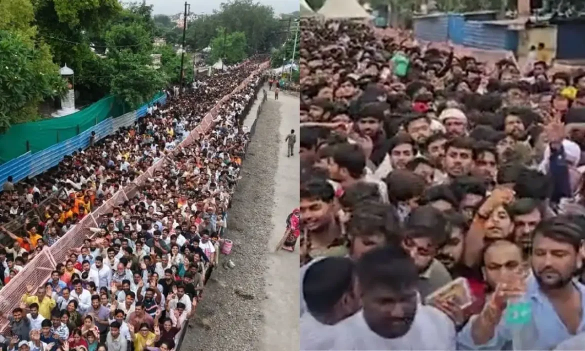 Stampede situation Ujjain Nagchandreshwar Temple