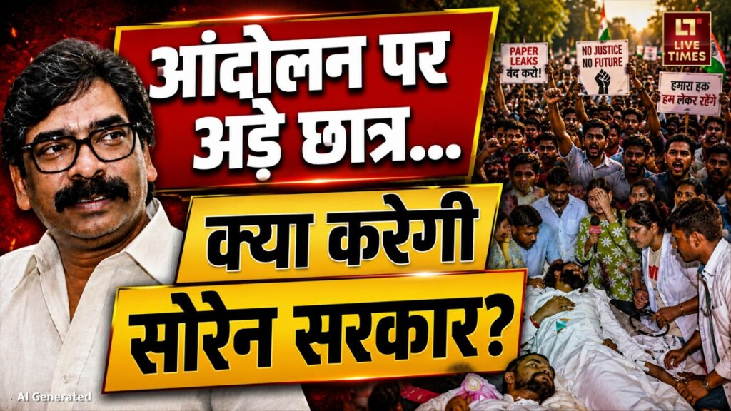 Ranchi Student Protest: आंदोलन पर अड़े छात्र, अब क्या करेगी Hemant Soren सरकार?