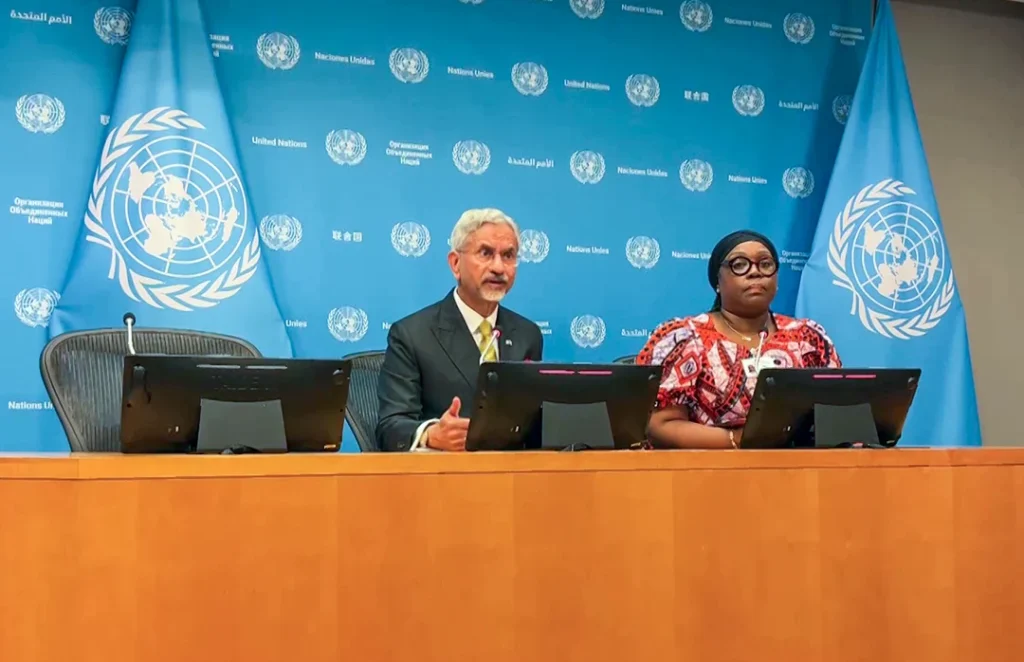 EAM Jaishankar UNGA outreach meets Armenia Barbados Iraq