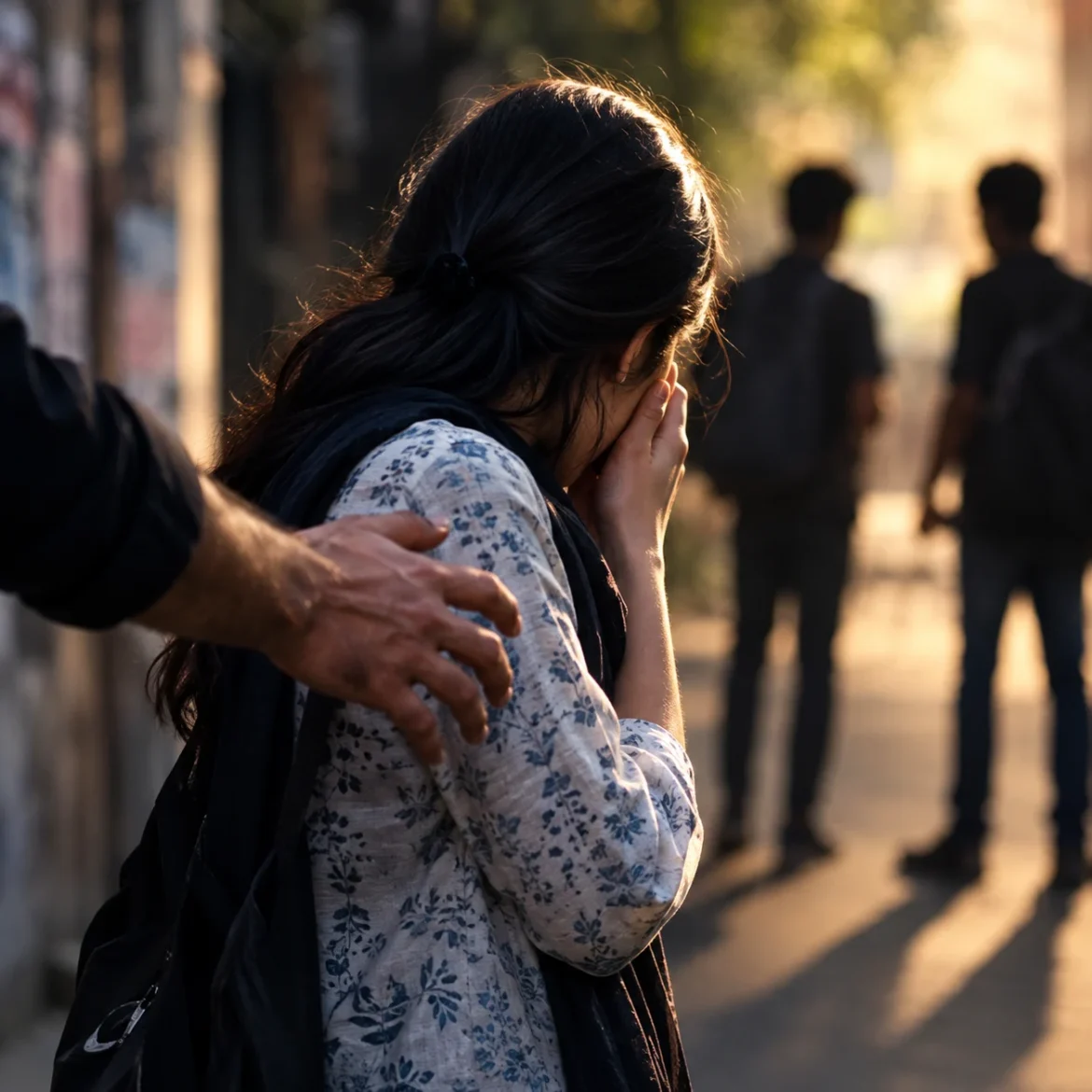 Bihar Jamui girl molested public Darbhanga